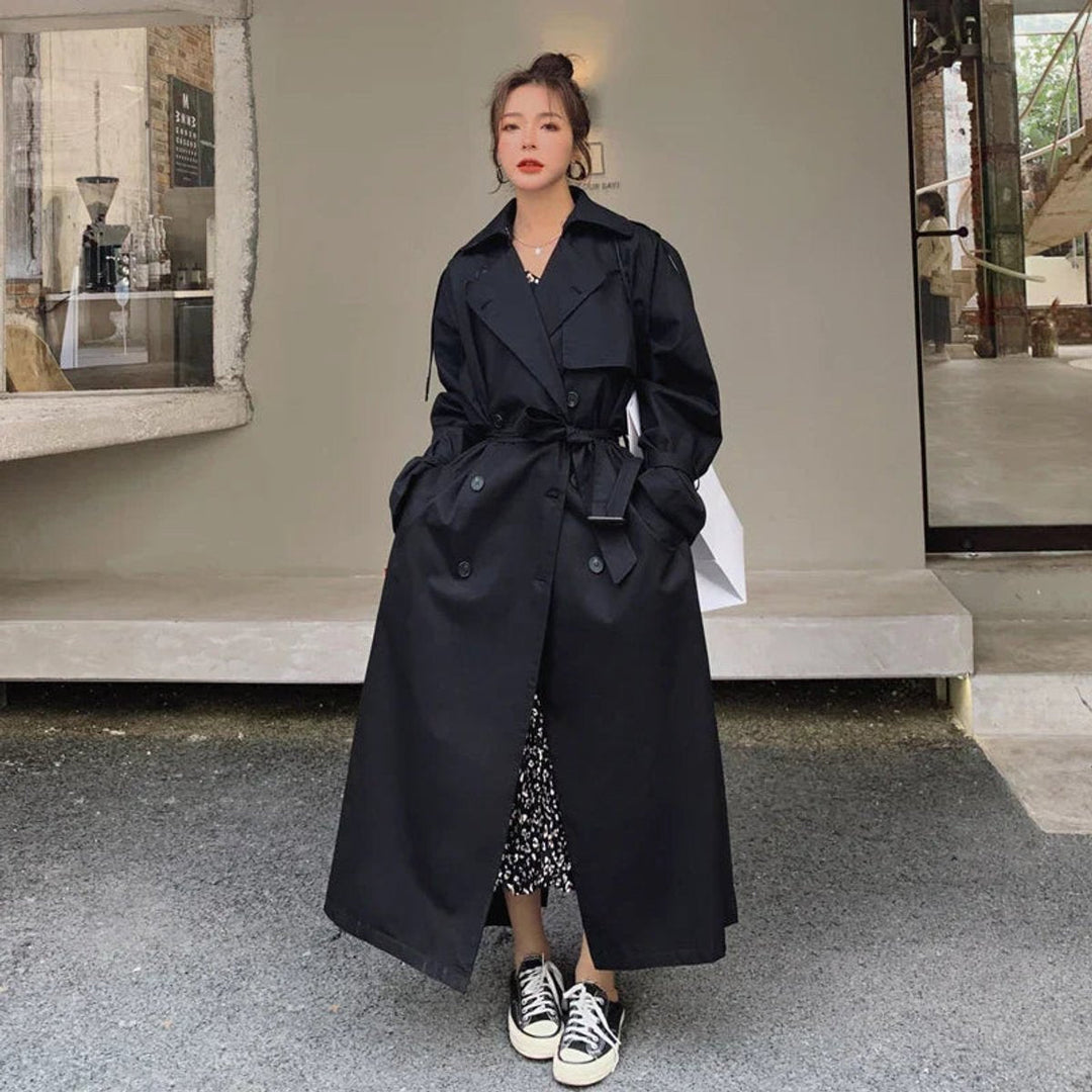 LENA™ - ELEGANT DOUBLE-BREASTED TRENCH COAT