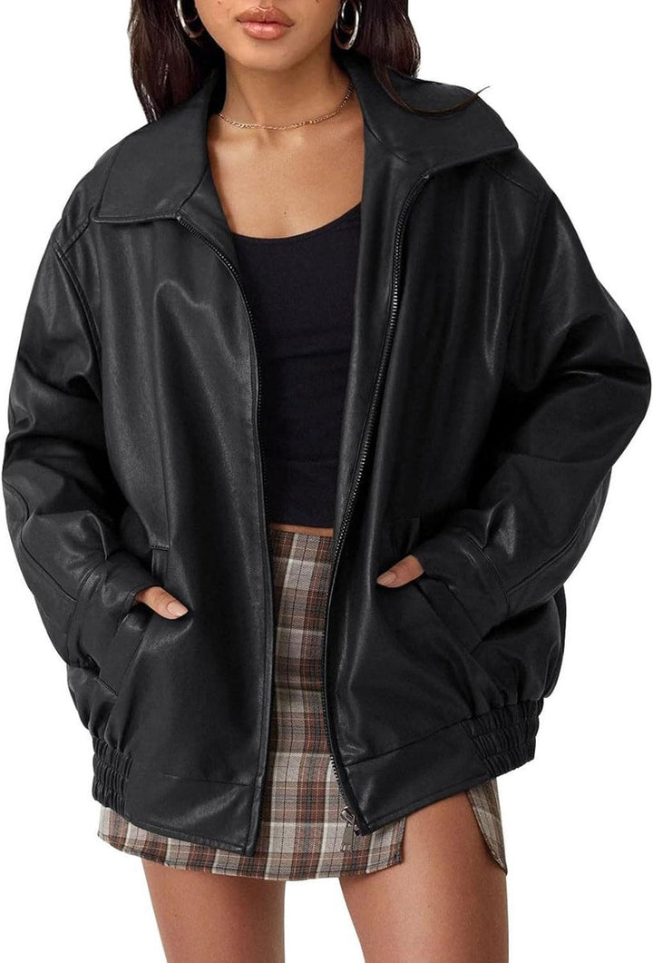 NICOLA™ - ELEGANT RELAXED BOMBER JACKET