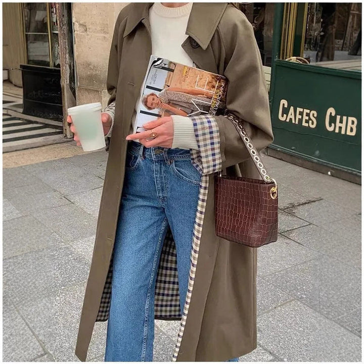 LUCIA™ - ELEGANT OVERSIZED TRENCH COAT