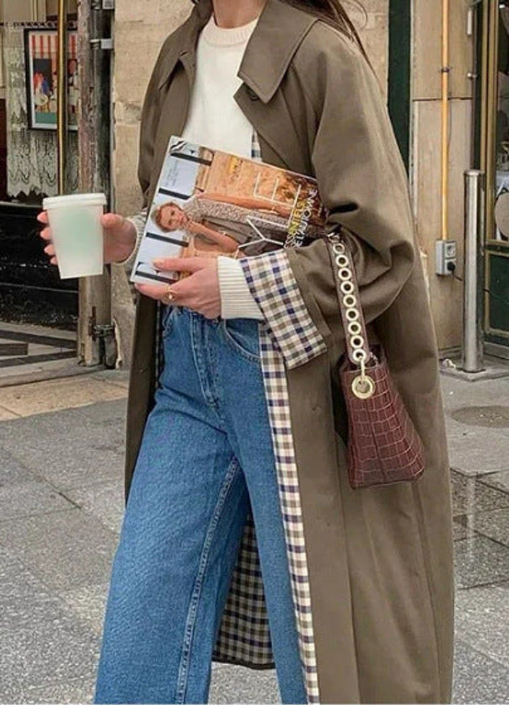 LUCIA™ - ELEGANT OVERSIZED TRENCH COAT