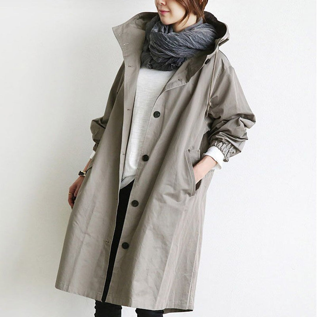 MAISIE™ - ELEGANT OVERSIZED HOODED COAT