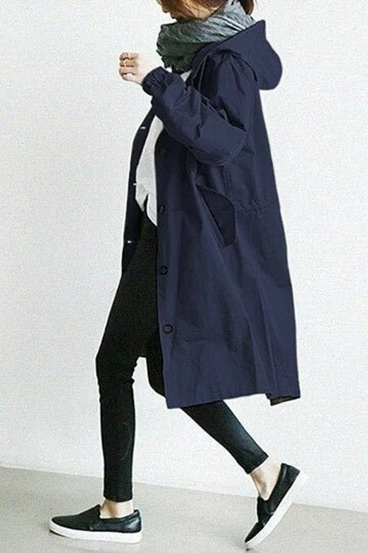 MAISIE™ - ELEGANT OVERSIZED HOODED COAT