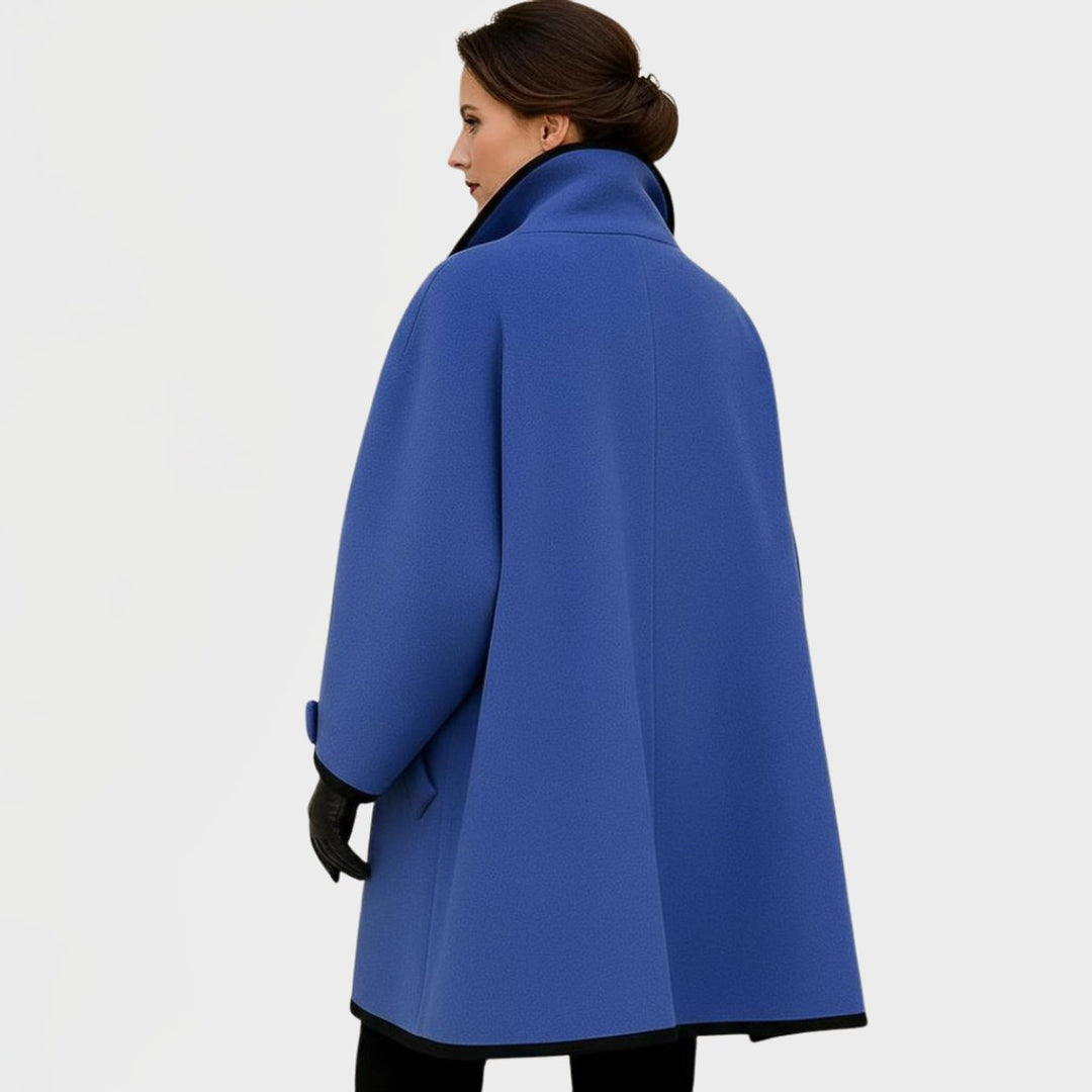 FLORA™ - OVERSIZED CONTRAST-TRIM COAT