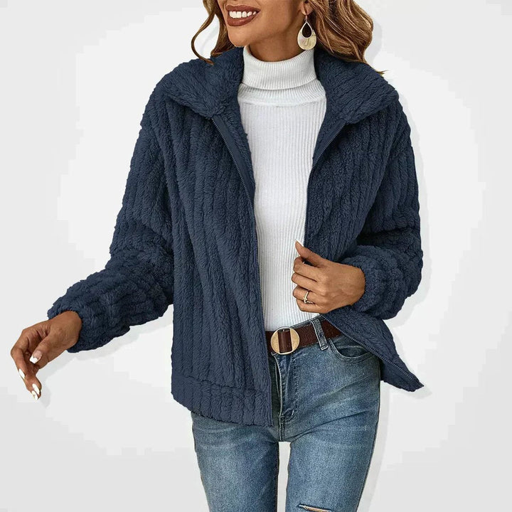 ROBERTA™ - ELEGANT COZY ZIP-UP JACKET
