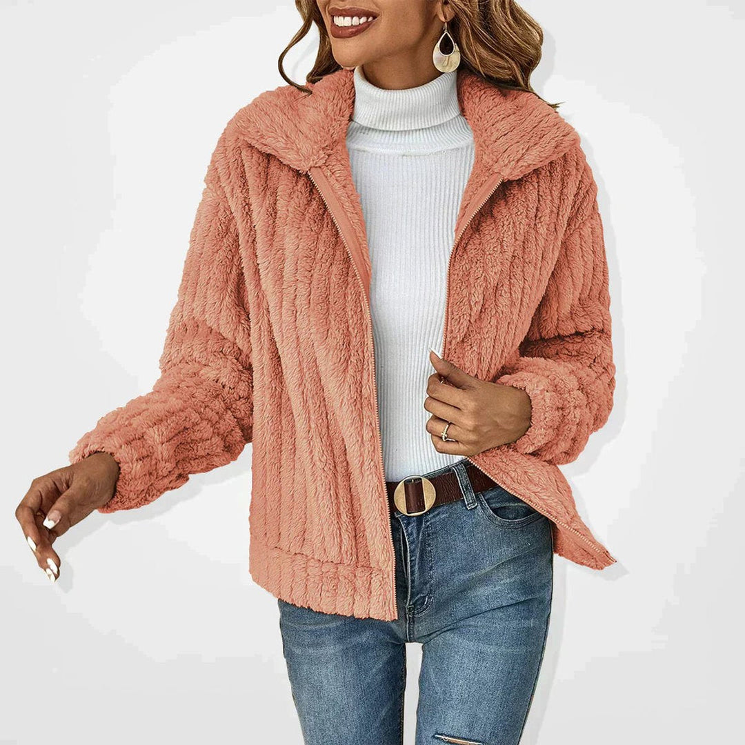ROBERTA™ - ELEGANT COZY ZIP-UP JACKET