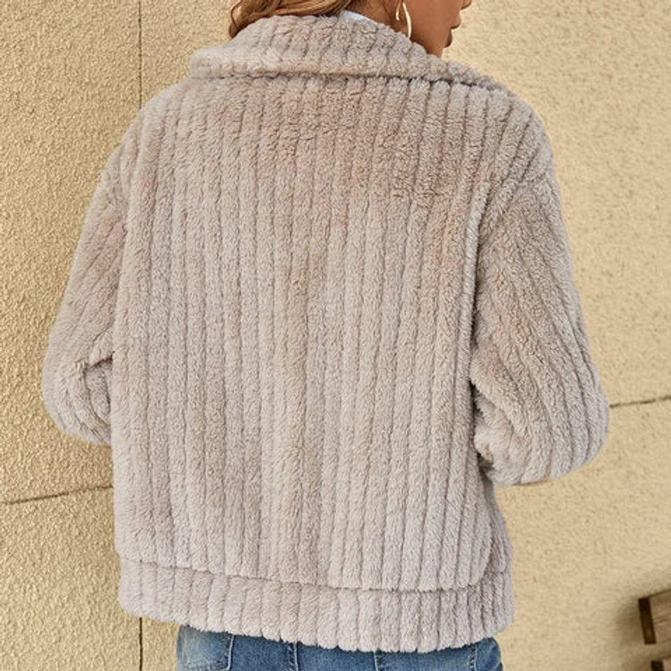 ROBERTA™ - ELEGANT COZY ZIP-UP JACKET