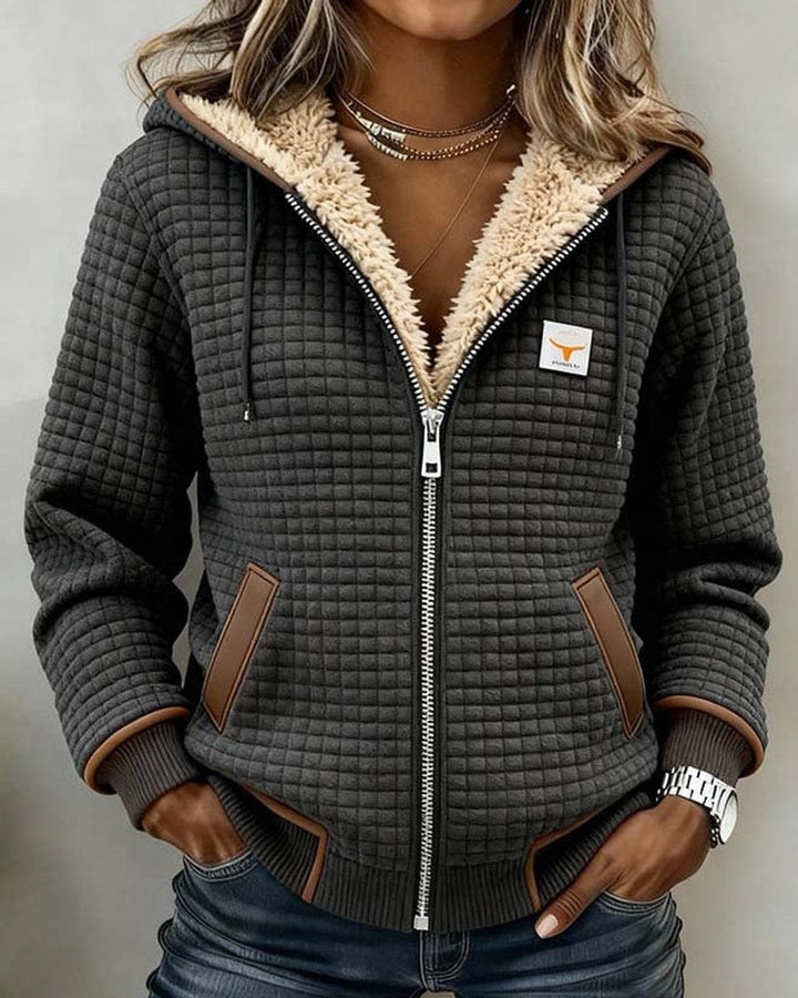 BETH™ - ELEGANT SHERPA FLEECE JACKET
